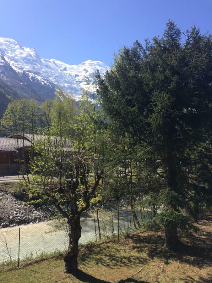 Studio Lumineux Avec Vue Sur Le Massif Du Mont-Blanc Chamonix Eksteriør bilde